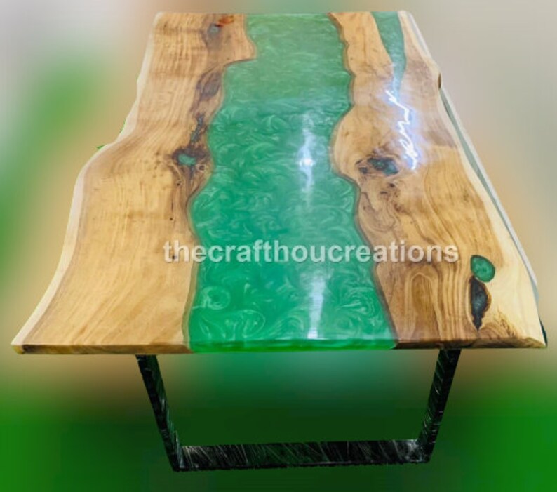 Epoxy Resin Table Center Dine Table Dining Table Top Epoxy Etsy
