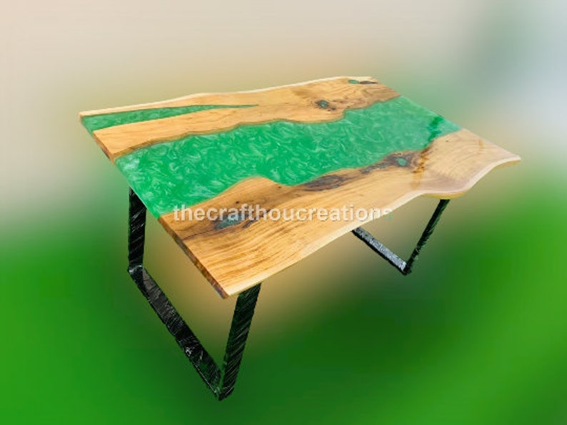 Epoxy Resin Table Center Dine Table Dining Table Top Epoxy Etsy