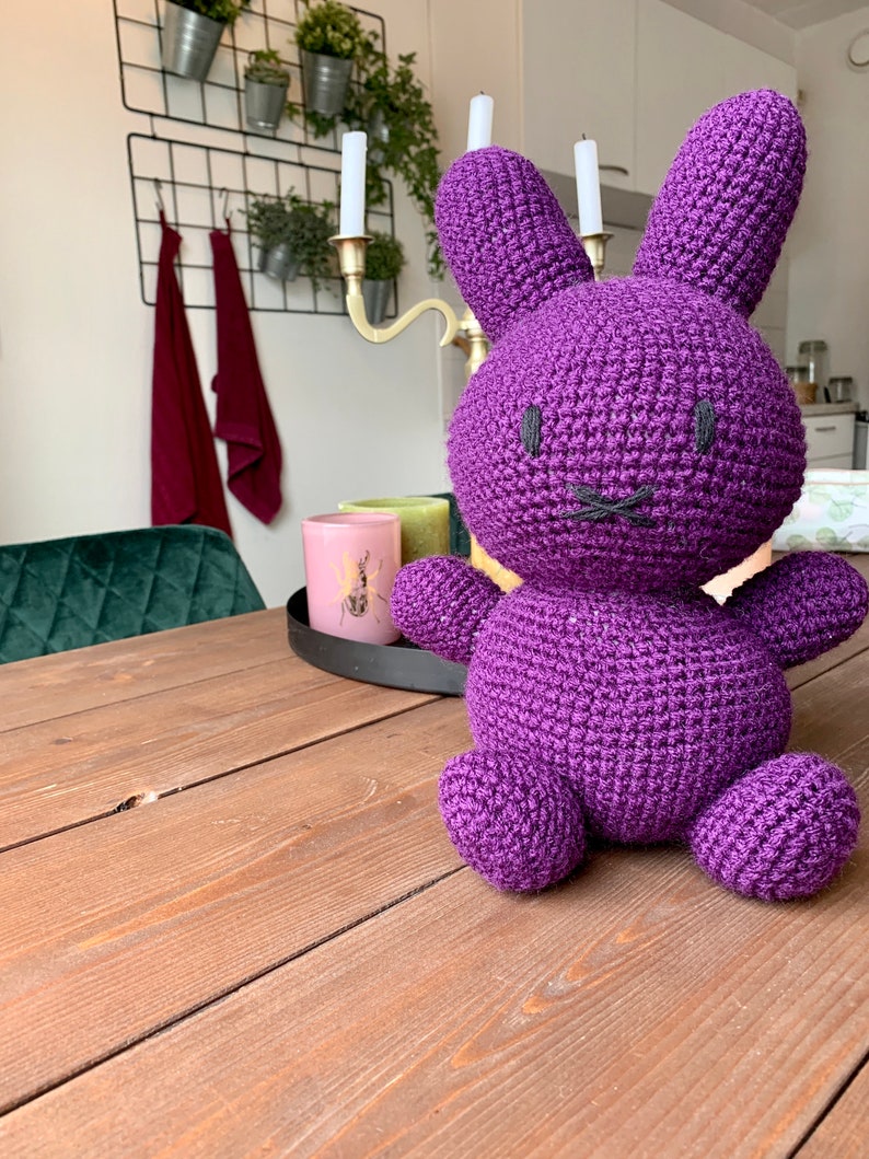 Miffy crochet pattern / Nijntje haak patroon Etsy Nederland