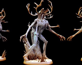 Wendigo (3 Variations) | Nature's Grasp | Mini Monster Mayhem | Dungeons and Dragons | Pathfinder | Painting