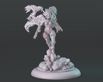 Stallion Jetbike Rider 40mm and 65mm Diameter Base or 150mm Height Epic 25mm High Resolution 32mm Starscrappers