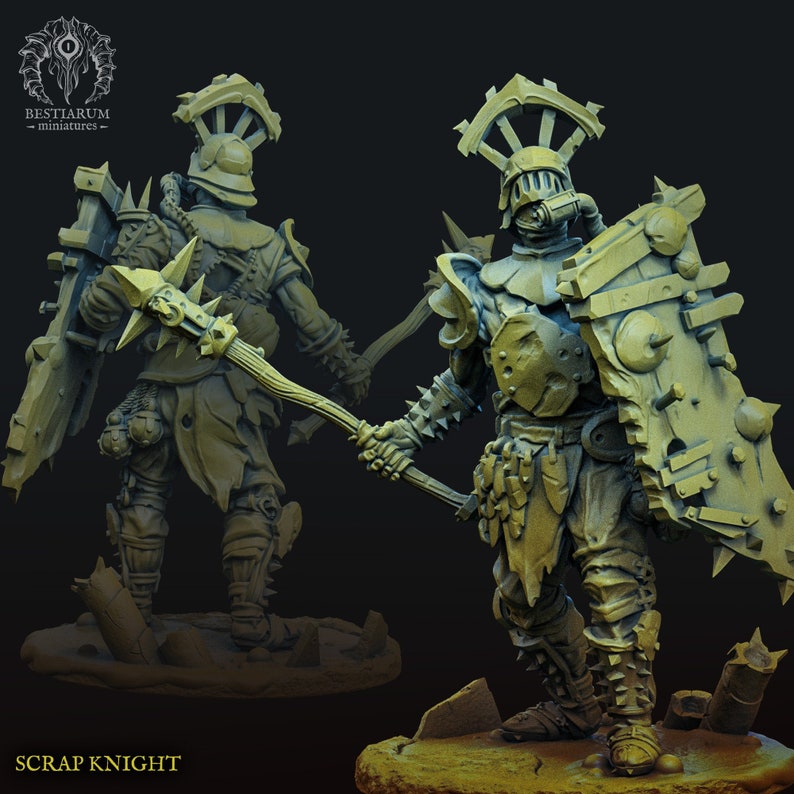 Scrap Berserkers Bestiarum Miniatures 4 Modelle Swamp Scrappers of Allstein