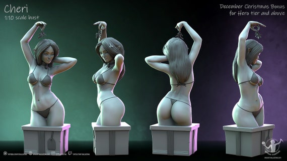Cheri Ritual Casting Femme Fatale Fantasy Bust Model Nsfw Etsy Ireland