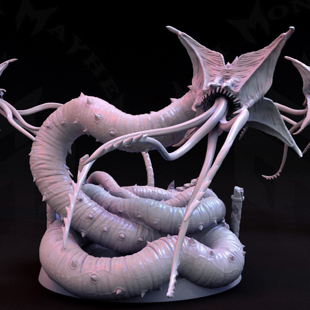 Neothelid Overlord Neothelid Under Dark Collection Mini Monster Mayhem Dungeons and ...