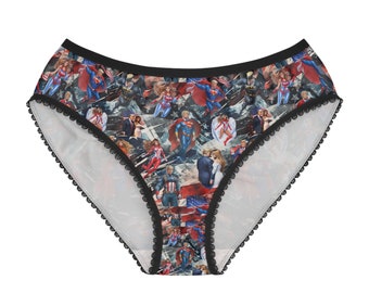 Donald & Melania Trump Superheroes damesslip ondergoed