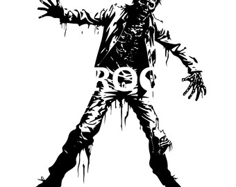 Zombie 16- SVG, PDF, PNG formats