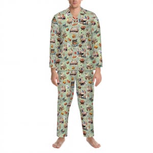 Long Sleeved Pajamas for Men Set - AWESOME 18 DESIGNS