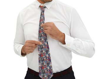 Copy of Donald Trump MAGA Collage Collage Necktie