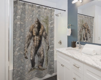 Sasquatch Bigfoot 1 Shower Curtains