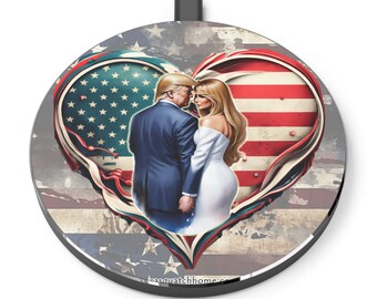 Donald & Melania Trump Wireless Charger