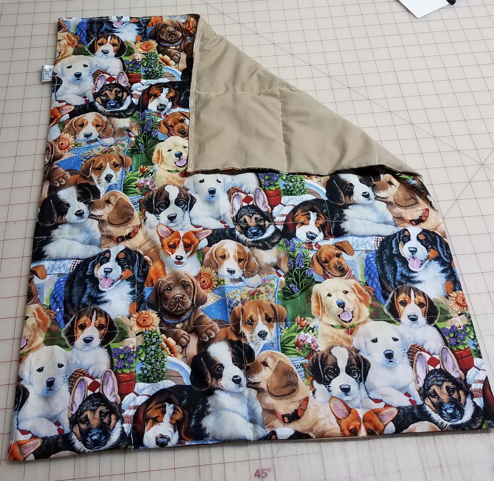 Weighted Calming Blanket for Small Dogs 20 X 25 Etsy