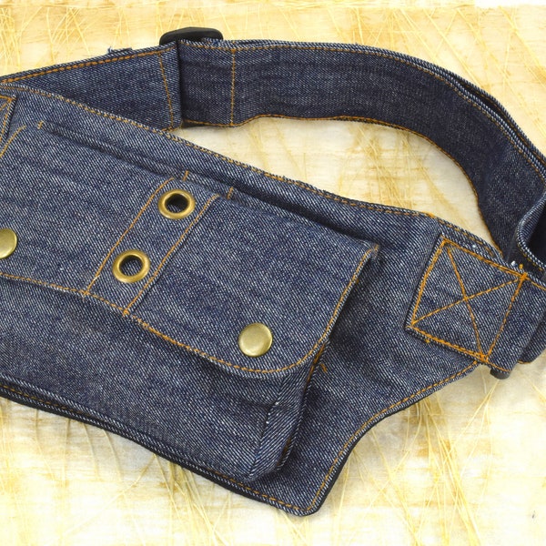 Bauchtasche, Hüfttasche , Cross over bag JEANS