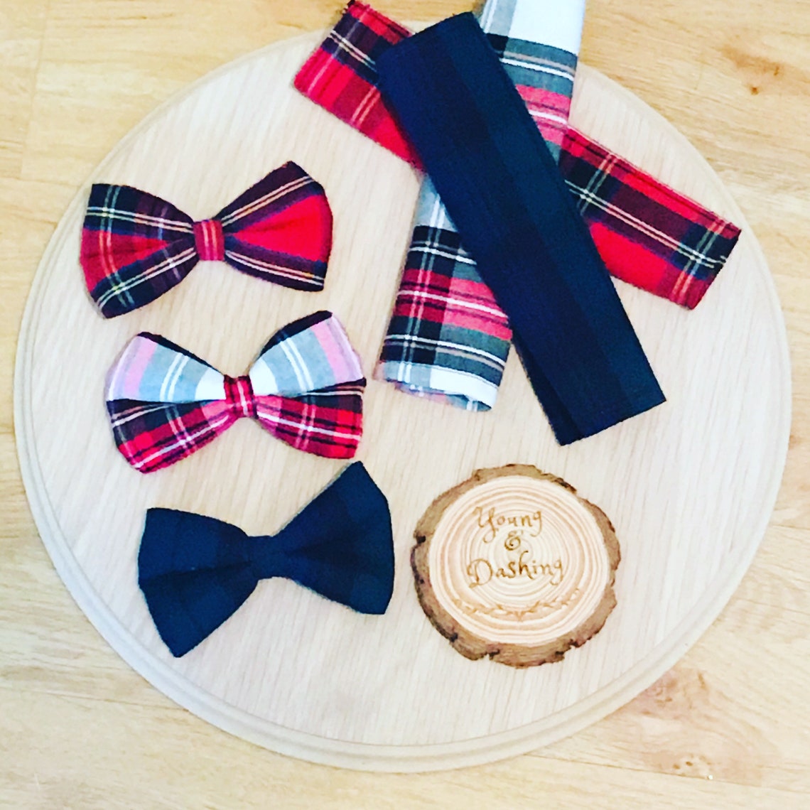 Adorable bow tie and pocket square sets for little boys age Etsy