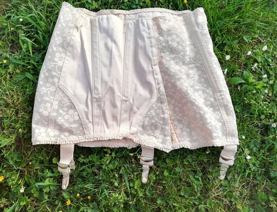 1950s Corset Girdle, Vintage Garter Belt, Vintage