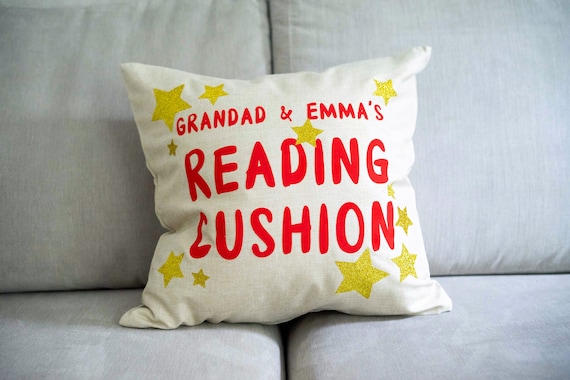 Grandad and .......’s Reading Cushion