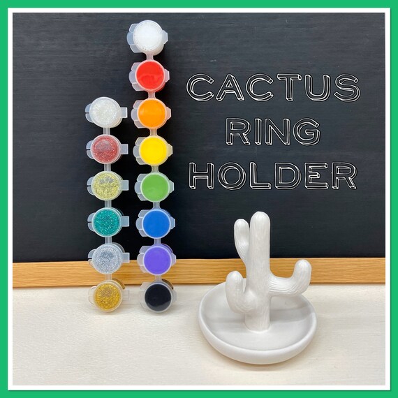 Cactus Ring Holder Acrylic Painting Kit