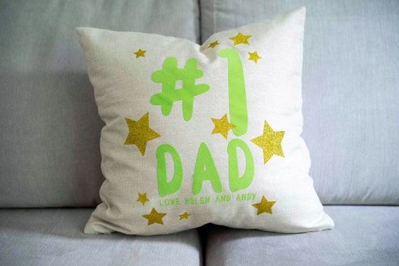 Number One Dad Cushion
