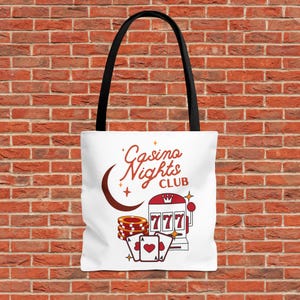 Borsa per bomboniere a tema casinò, Borsa da gioco fortunata, Borsa retrò di Las Vegas, Borsa per soldi da casinò, Regalo di compleanno per il gioco d'azzardo, Borsa portafortuna per il poker