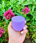 Large 2.5 Inch Stylish Herb Grinder,4 Piece,Purple Matte Finish,Girly Grinder,Tobacco grinder,Herb Spice Grinder,Mini scraper Tool And Brush 