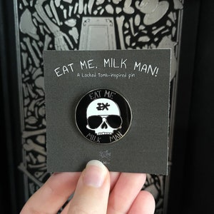 EAT ME Locked Tomb-inspirierter Hard Enamel Pin