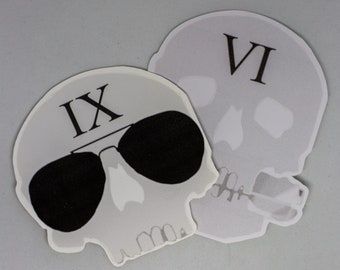 Gideon the Ninth House Skull Stickers