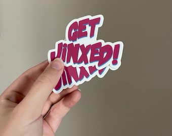 GET JINXED Arcane-Inspired Waterproof Sticker