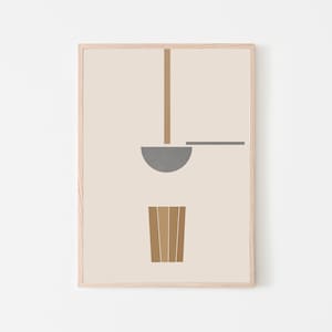 Chai indien, art moderne des boissons indiennes, art de la cuisine asiatique, impression sur papier beaux-arts, décoration de maison et de cuisine pour les amateurs de cuisine.
