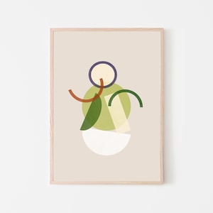 Thai Green Curry Art,  Thai Food Art, Asian Food Art, Giclee Print, Fine Art Paper Print, Home and Kitchen Decor for the Food Lover.