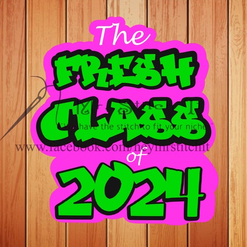 Class of 2024 SVG and DXF Digital Download Graduation Etsy