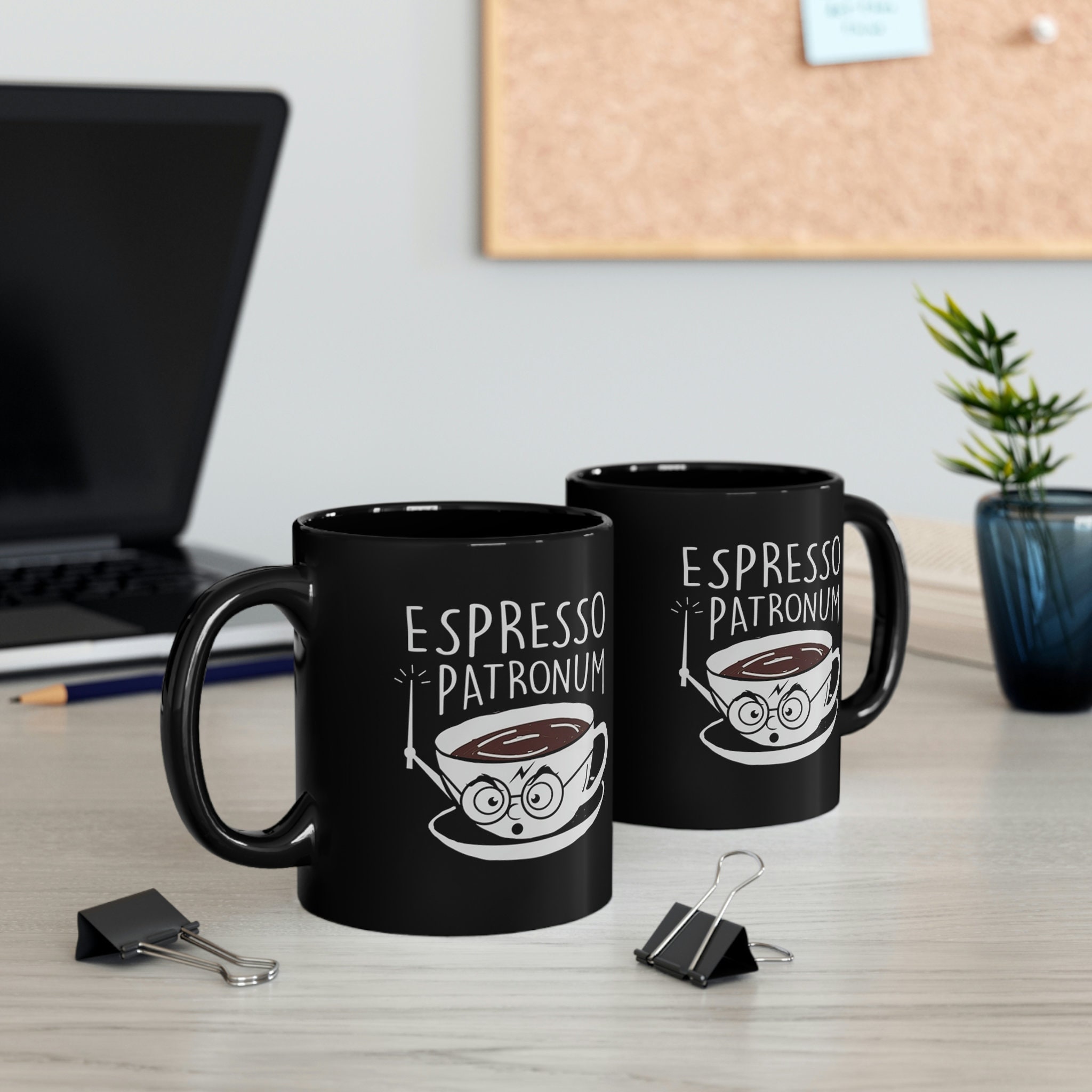 Espresso Patronum Funny Coffee Wizardry 11 oz Zwarte Koffie Mok - Etsy  België, image size:2048x2048