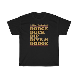 5 D's Of Dodgeball Funny Vintage Retro T-Shirt