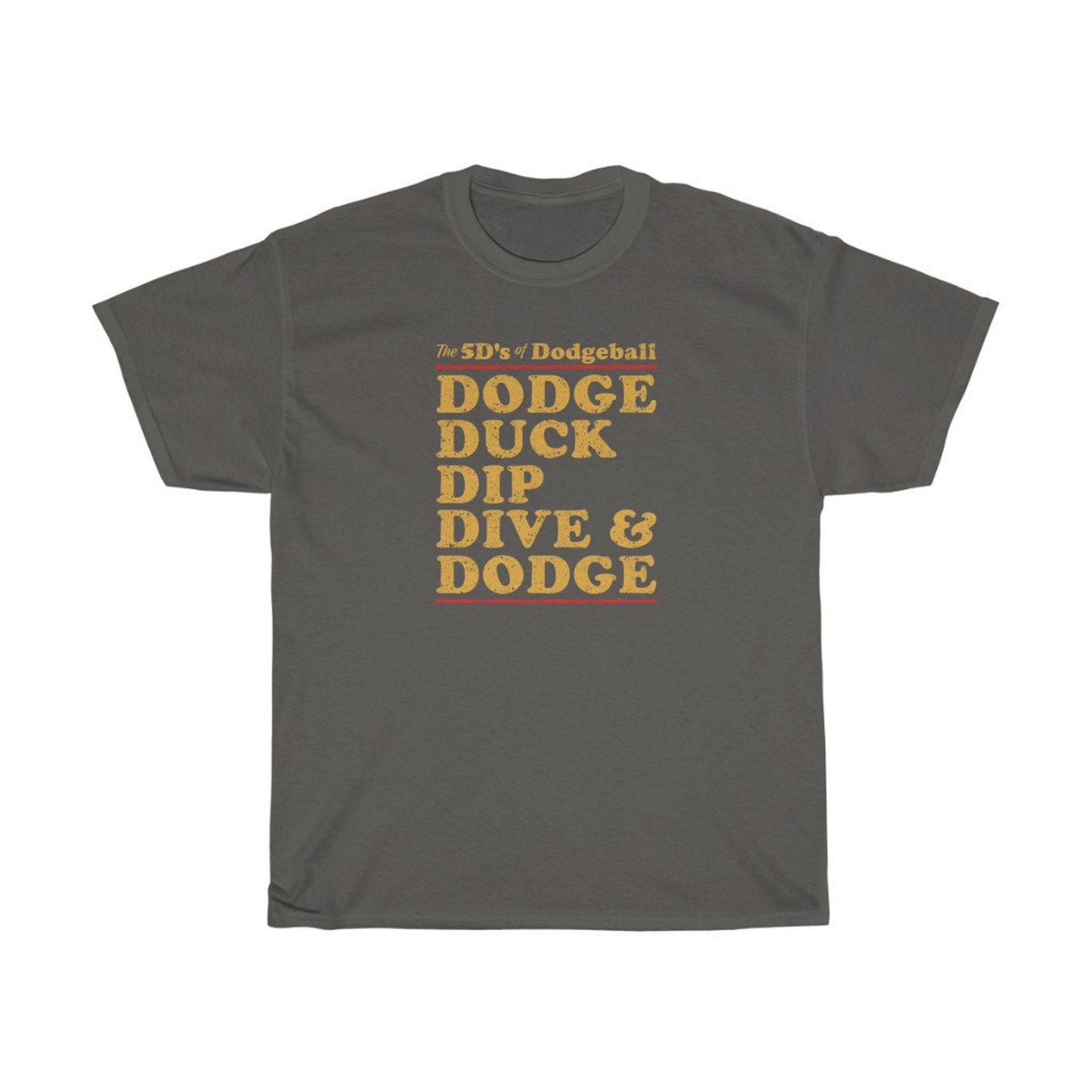 5 D s Of Dodgeball Funny Vintage Retro T Shirt Etsy