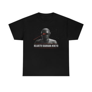 Klaatu Barada Nikto Iconic T-Shirt