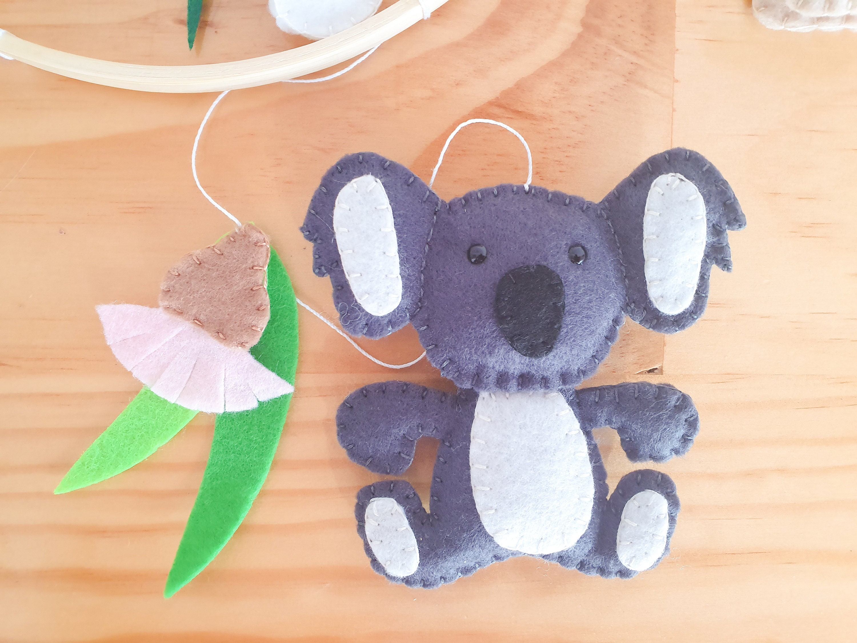 Baby Mobile Australian Animal Felt Baby Mobile Nursery Etsy Australia