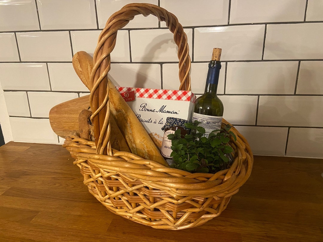 Unique Vintage French Picnic Basket Etsy