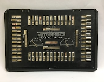 Wirklich cooles vintage French Auto Bridge Set - Wanddeko