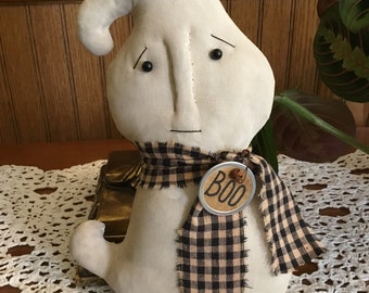 Primitive ghost, primitive fall decor, primitive Halloween decor