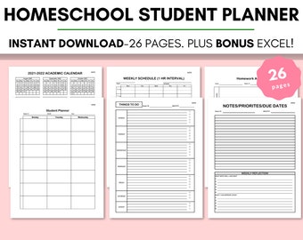 Planner Printables With Excel Files To Get By Kgprintabledesigns Planner Printables With Excel Files To Get By Kgprintabledesigns