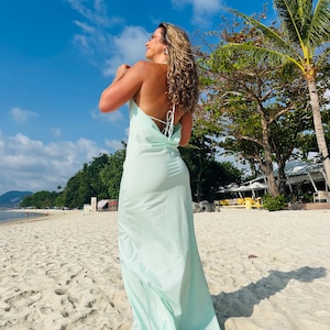 Mint halter dress hotsell