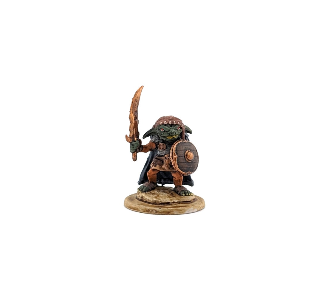 Goblin Hand Painted Miniature Player Character or NPC for Tabletop RPG