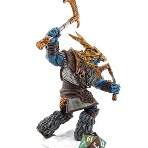 Frost Giant - Hand Painted Miniature - Tabletop RPG