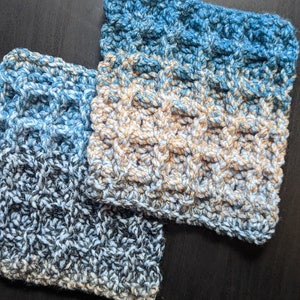 Cleaning Kitchen Cloth in Coastal Colors