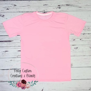 Youth Colored Sublimation Blank T-Shirts | 100% Polyester | Sublimation Blanks | Colored Sublimation Shirts