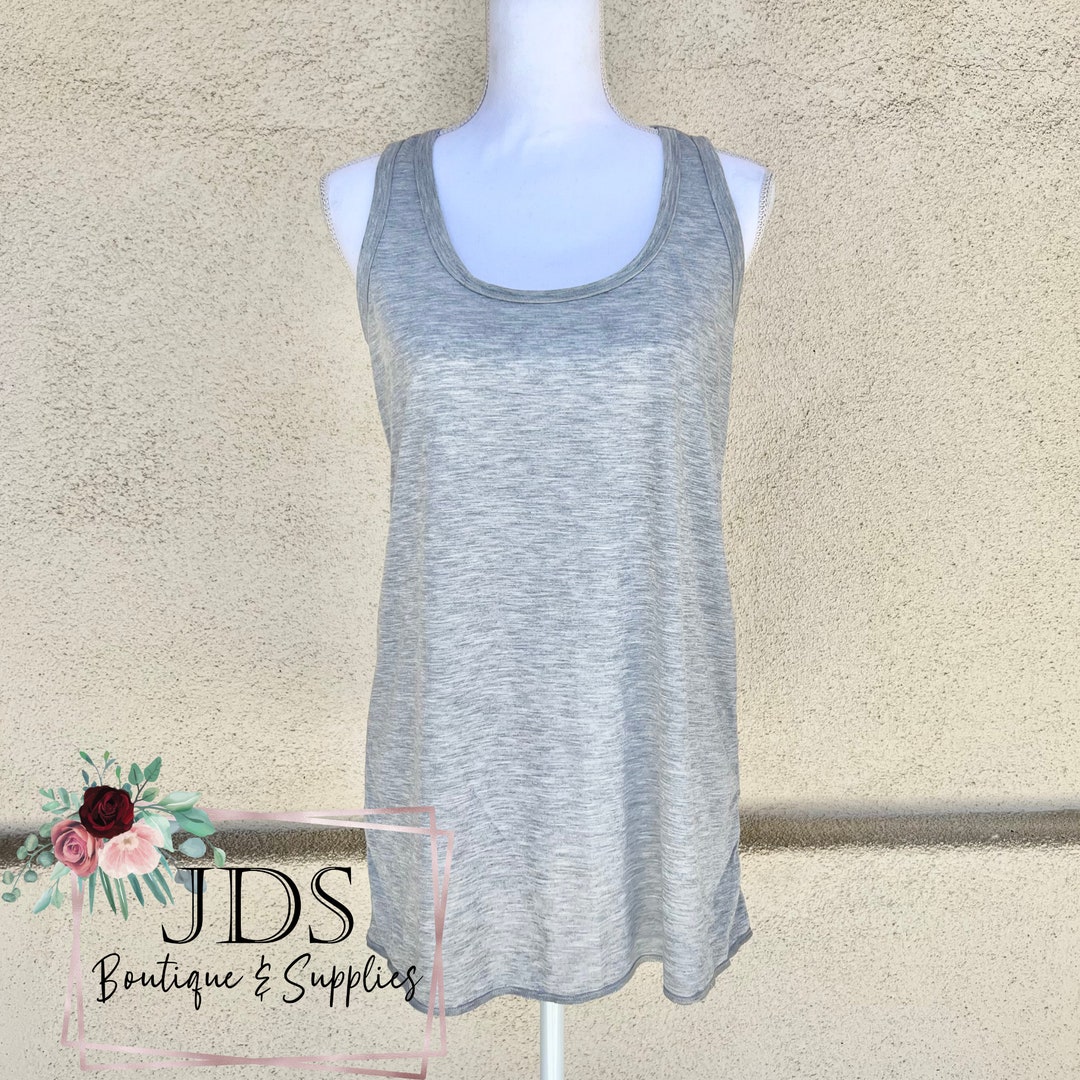 Adult Colored Sublimation Blank Racerback Tank Tops 100 Polyester