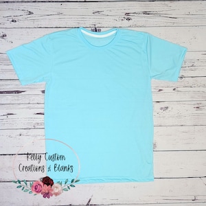Toddler Colored Sublimation Blank T-Shirts | 100% Polyester | Sublimation Blanks | Colored Sublimation Shirts