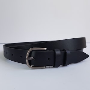 Leather Belt With Gift Box Women Handmade Leather Belt Womens Belt Womens thin Leather Belt Silver Belt Buckle Beautiful Womens Belt Belt