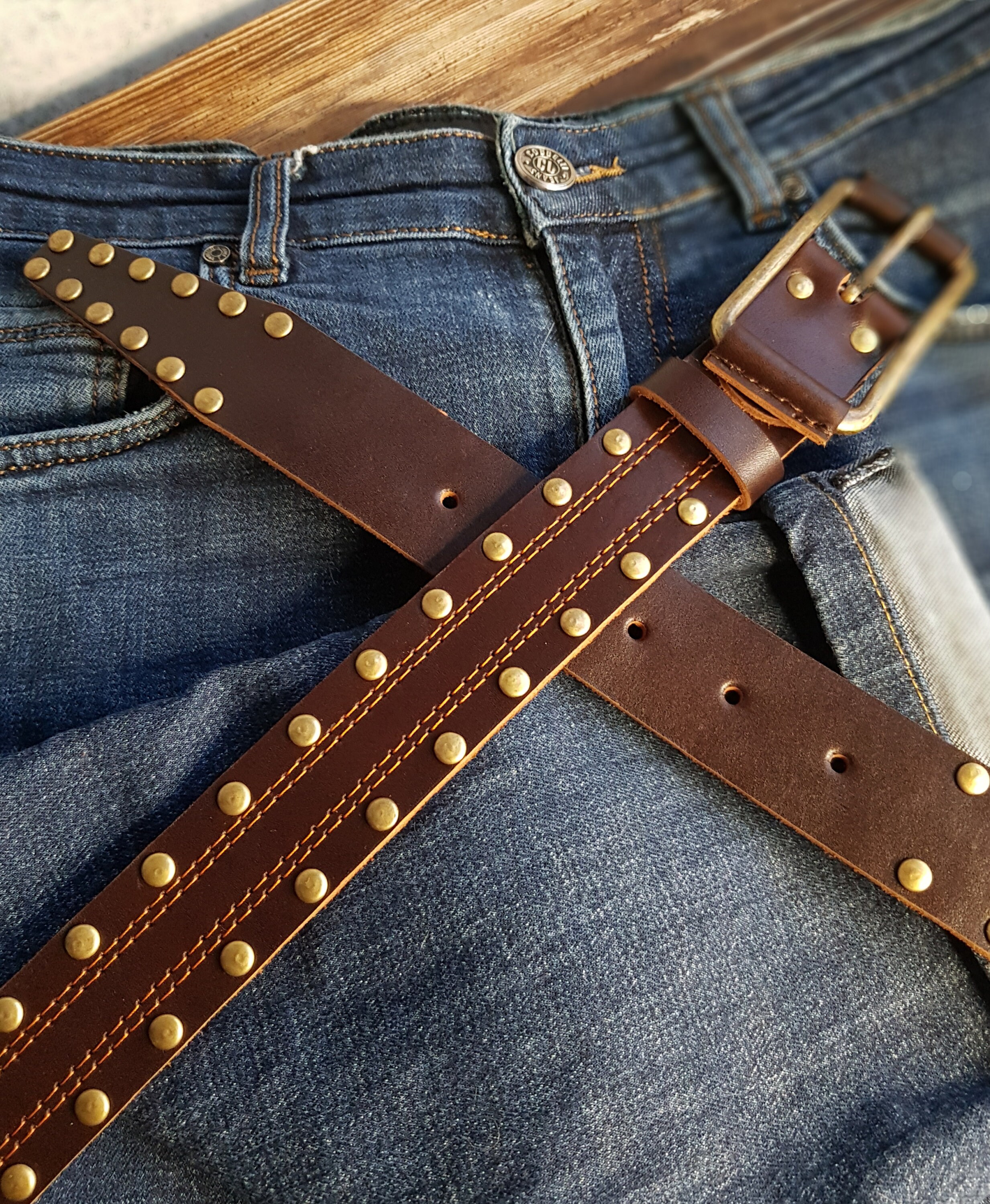 Thick Leather Belt Wide Leather Belt Wide Belt Mens Etsy