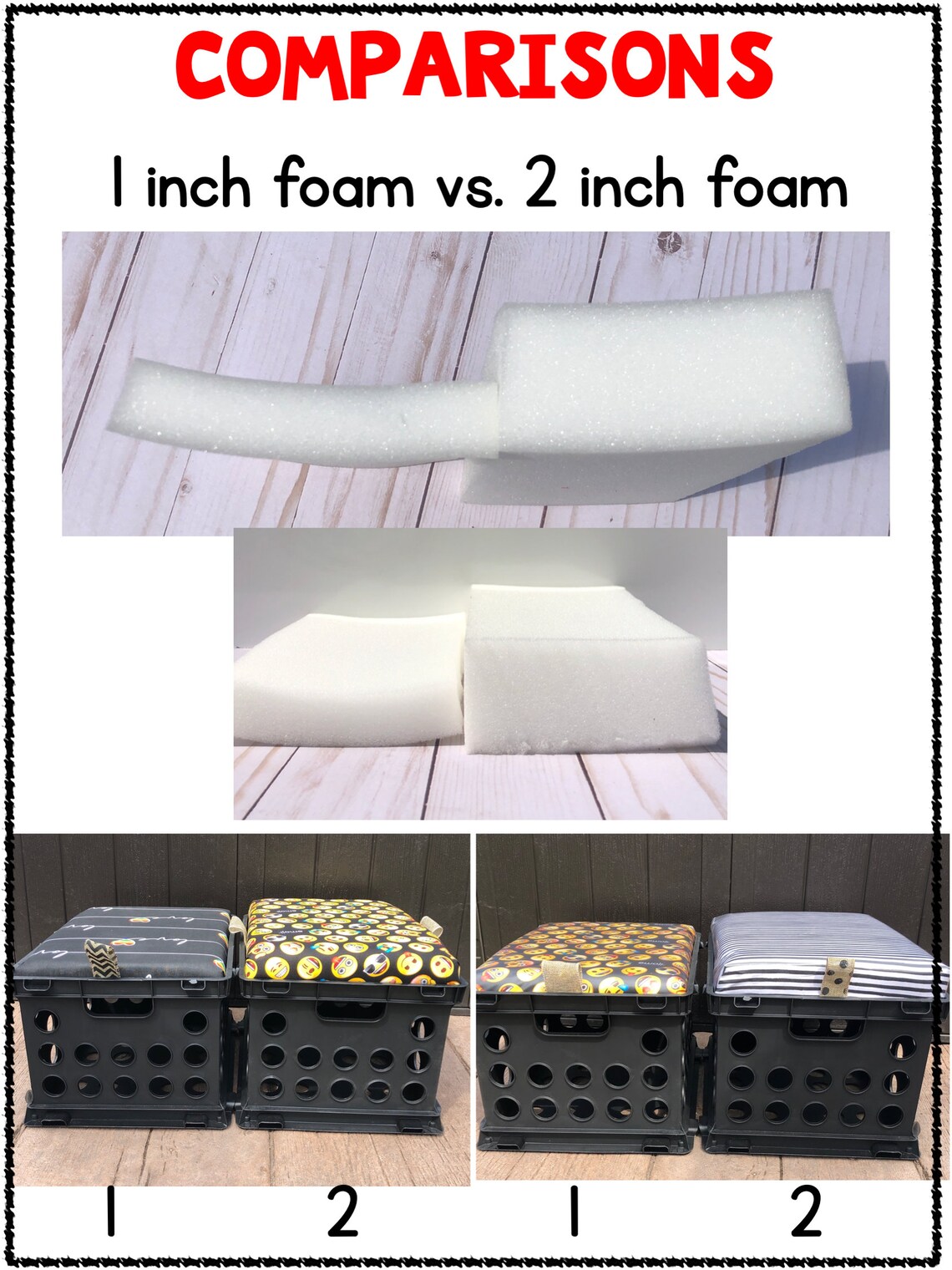 Crate Seats Flexible Seating Classroom Etsy