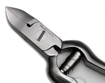 Toenail Clippers, CONCAVE JAW, Toenail Cutter for Thick Nails, Pedicure, Manicure, Ingrown Nail Cutter, INOX Stainless Steel, Premium
