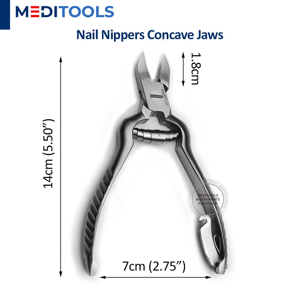 Toenail Clippers CONCAVE JAW Toenail Cutter for Thick Nails Etsy